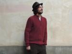 Cardigan Uomo Rosso