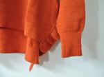 High Neck woman Sweater Art.Gala Orange color