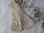 Fingerless Gloves Beige Color